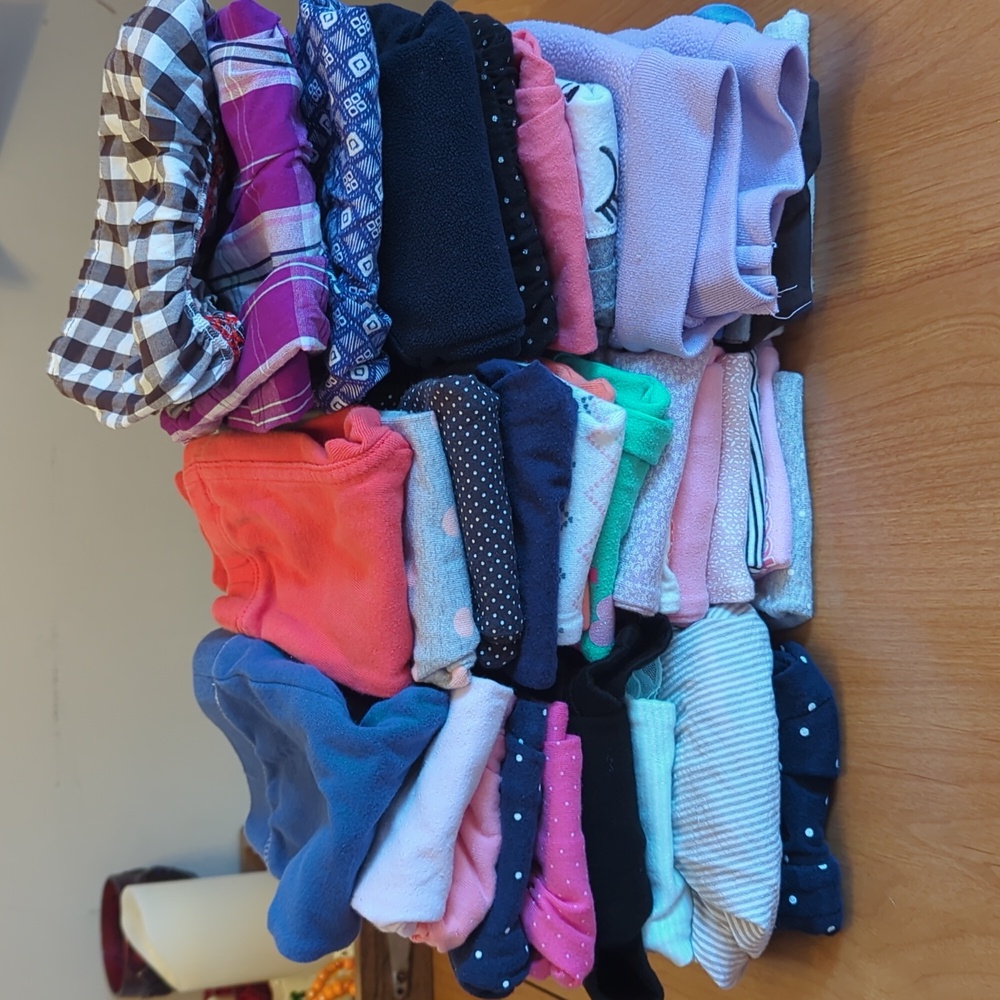 Baby Girl 0 To 6 Months Bundle 35 Pieces